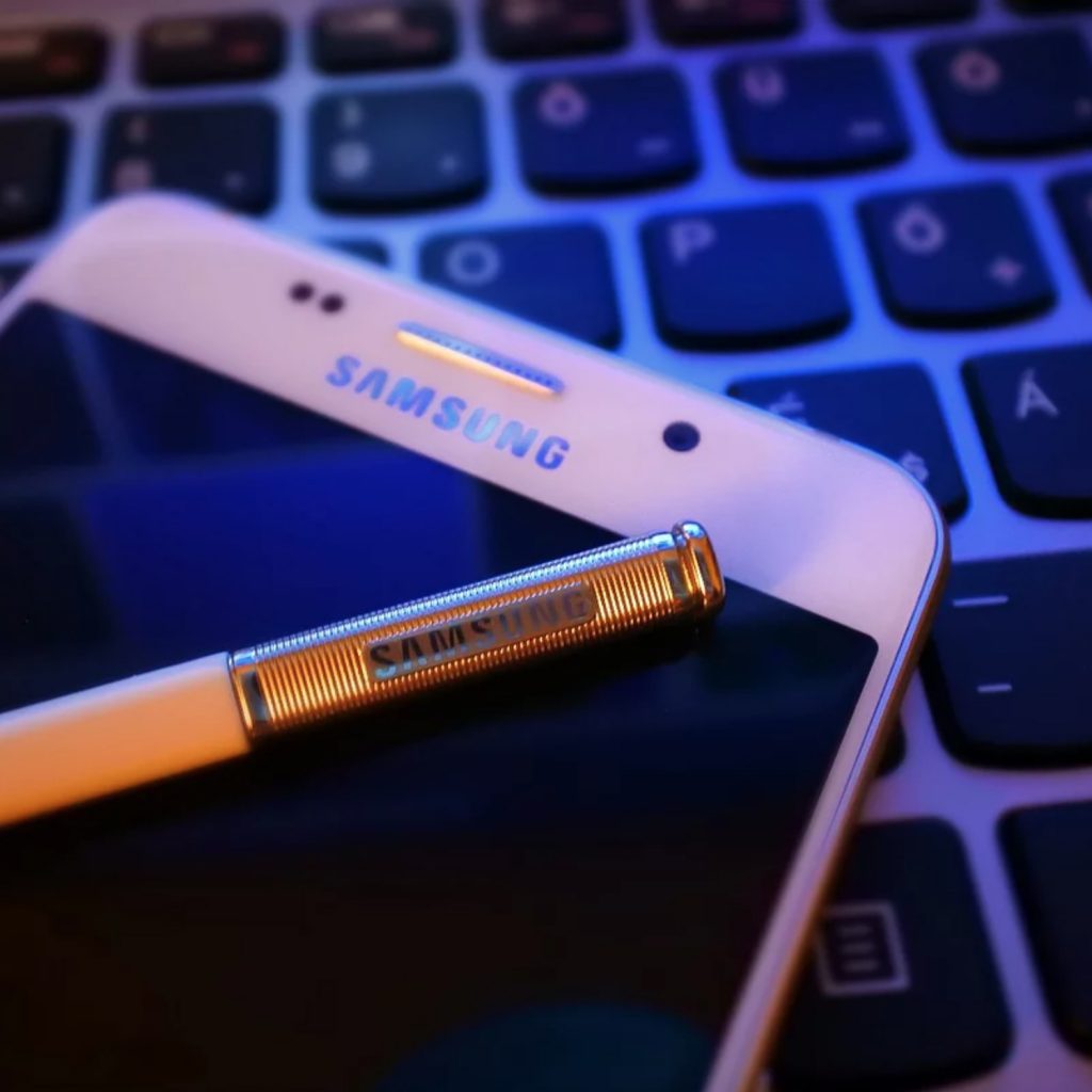 Samsung smartphone